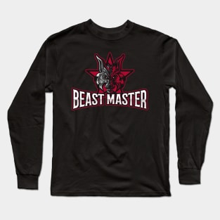 Cool DnD Beast Master Ranger Wolf - RPG Gamer Gifts Long Sleeve T-Shirt